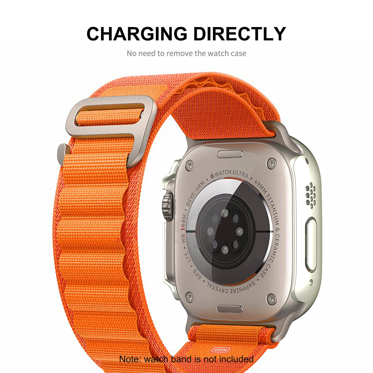 ENKAY HAT PRINCE For Apple Watch Ultra 2 49mm Ultra 49mm Waterproof Case Tempered Glass Screen Protector Hard PC Full Protection Watch Cover ENKAY HAT PRINCE For Apple Watch Ultra 2 49mm Ultra 49mm Waterproof Case Tempered Glass Screen Protector Hard PC Full Protection Watch Cover